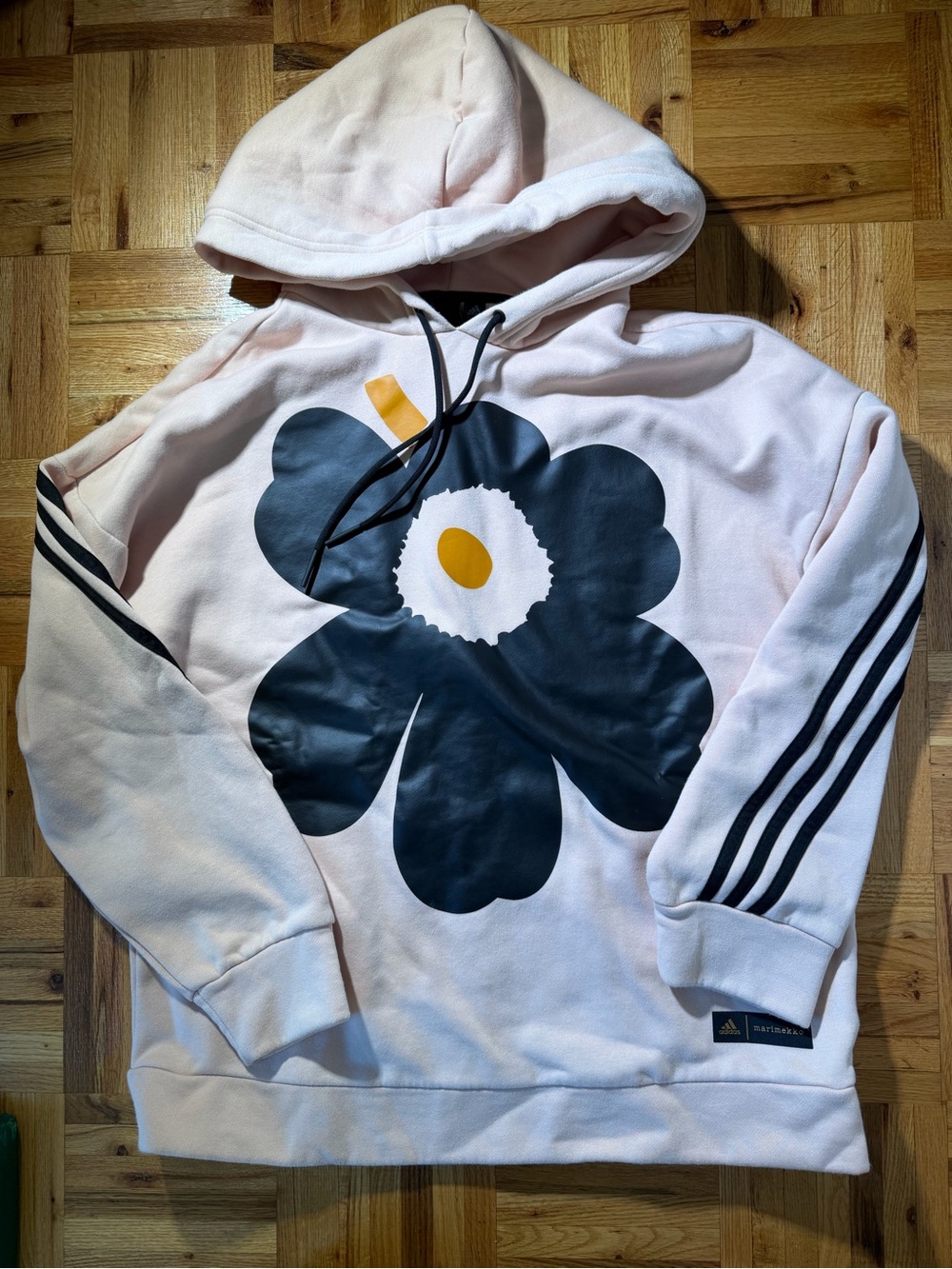 Marimekko x Addidas Pink Hoodie L size